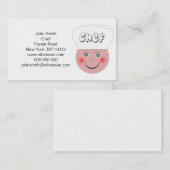 Koch Visitenkarte (Vorne/Hinten)