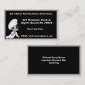 Koch-Visitenkarte Visitenkarte (Vorne/Hinten)