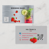 Koch-Visitenkarte Visitenkarte (Vorne/Hinten)