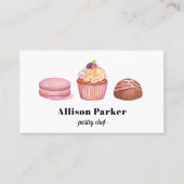 Koch-Visitenkarte Visitenkarte (Vorderseite)