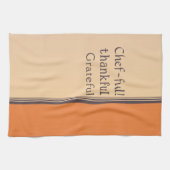 Koch voll, dankbar und dankbar geschirrtuch (Horizontal)