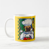 Koch von Seafood Mops Kaffeetasse (Links)