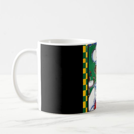 Koch von Seafood Mops Kaffeetasse (Links)