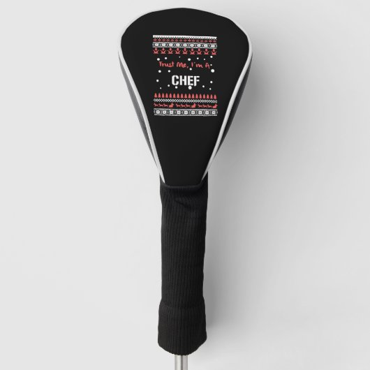 Koch Weihnachts-Shirts Golf Headcover (Vorderseite)