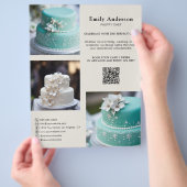 Koch Werbeaktion Werbung Foto QR Flyer (Hand)