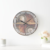 Koch - Zugmittel - in der Zugpappe Große Wanduhr (Zuhause)