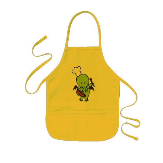 Koch zusammen mit Cthulhu Kinderschürze (Vorne)