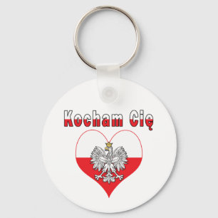 Kocham Cie Eagle Heart Schlüsselanhänger