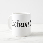 Kocham Cię - i-Liebe Sie auf Polnisch Kaffeetasse (Vorderseite Links)