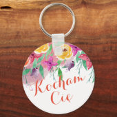 Kocham Cię I Liebe Sie in Polnisch Geschenk Schlüsselanhänger (Vorderseite)