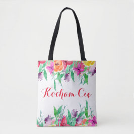 Kocham Cię I Liebe Sie in Polnisch Geschenk Tasche