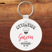 Kochbeachtung an der Echoanzeige Schlüsselanhänger (Vorderseite)