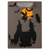 Kochbraun für das beste Halloween-Party Klemmbrett (Vorderseite)