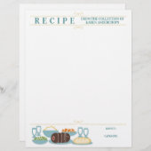 Kochbuch für das Abendessen mit Rindfleisch (Vorne/Hinten)