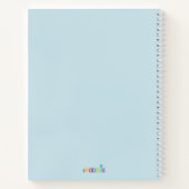 Kochbuch für personalisierte Kinder Notizblock (Rückseite)