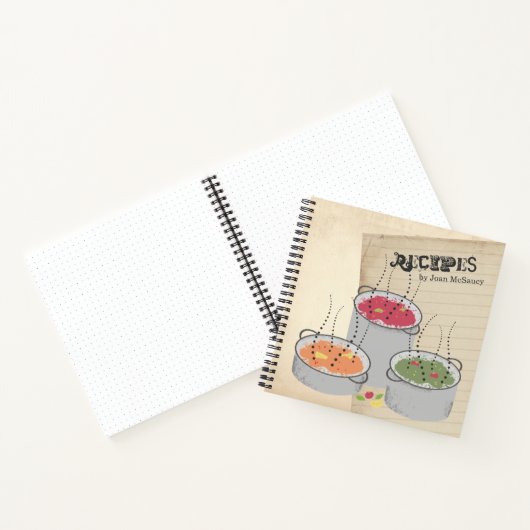 Kochbuch für Sauce-Pots Notizblock (Innenseite)
