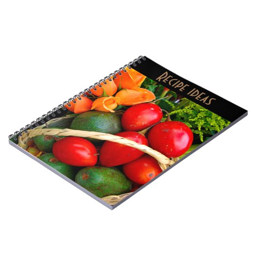 Kochbuch für tropische Früchte Notizblock (Linke Seite)