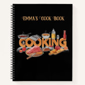 Kochbuch Notizblock (Vorderseite)
