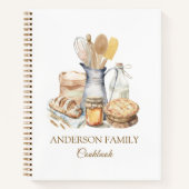 Kochbuch Notizblock (Vorderseite)