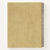 Kochbuch rustikale Kochrezepte Veranstalter Notizblock (Rückseite)