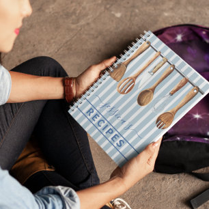 Kochbuch Watercolor Rezepte Utensities Modernes Bl Notizblock