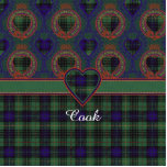Kochclan karierter schottischer Kilt Tartan Fotoskulptur Magnet<br><div class="desc">Der wirkliche schottische Tartan. Die Kochfamilie hat das Recht,  den Stewart-Jagd Tartan zu benutzen.</div>