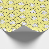 Köche Hat Forks Spoons Kochgeschenk Geschenkpapier (Ecke)