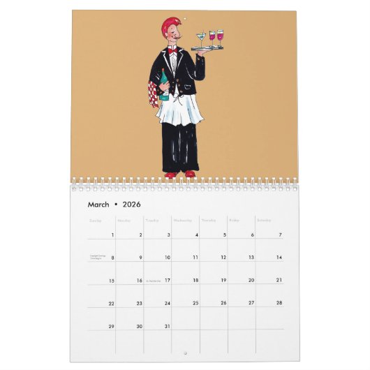 Köche Kalender (Mär 2026)