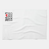 Köche kneten Liebe Handtuch (Horizontal)