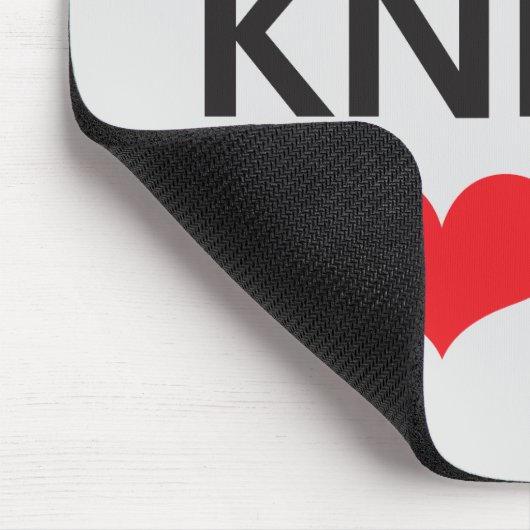 Köche kneten Liebe Mousepad (Ecke)