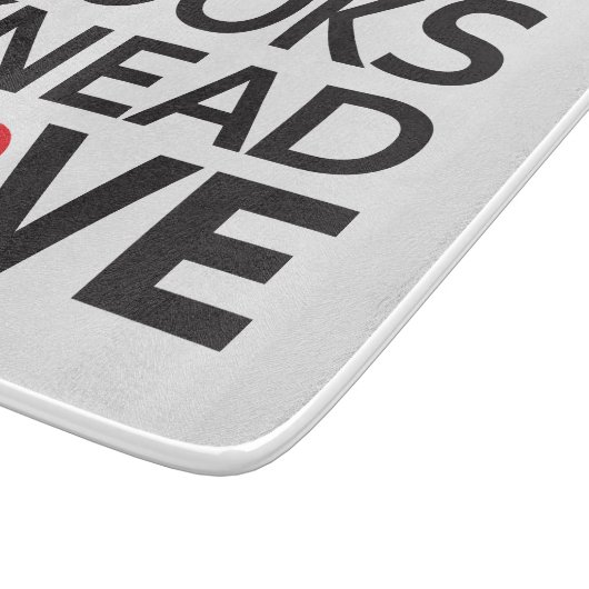 Köche kneten Liebe Schneidebrett (Ecke)