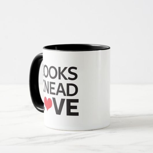 Köche kneten Liebe Tasse (Vorderseite Links)