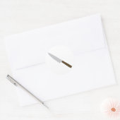 Köche Küchenmesser Runder Aufkleber (Umschlag)