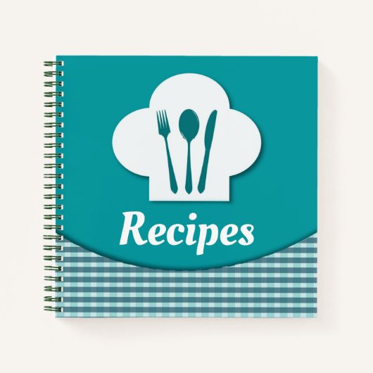Köche mit oder ohne Rezept-Notebooks Notizblock (Vorderseite)
