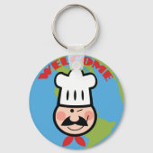 Köche willkommen schlüsselanhänger (Vorderseite)