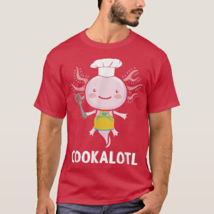 Kochecke Aolotl Koch mit Toque und Spatu T-Shirt