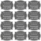 Kochecke mit LIEBE Aufkleber (Vorderseite)