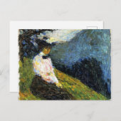 Kochel Gabriele Munter von Vassily Kandinsky Postkarte (Vorne/Hinten)