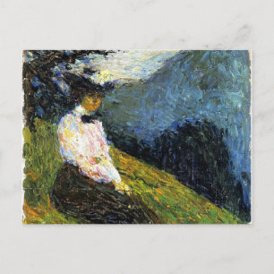 Kochel Gabriele Münter von Wassily Kandinsky Postkarte
