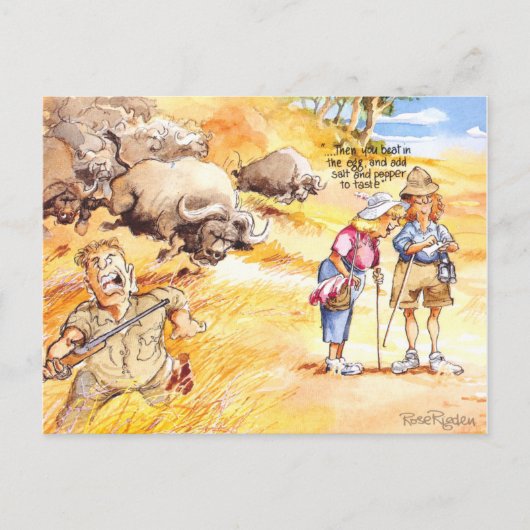 Kochempfehlungen Postkarte (Vorderseite)