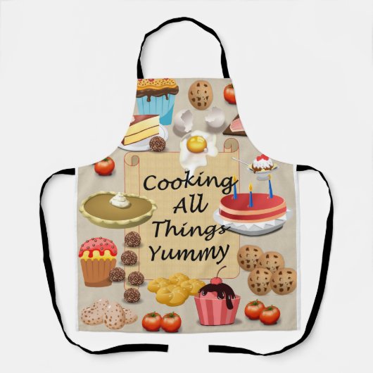 Kochen alles, Yummy Schürze (Vorderseite)