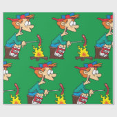 Kochen am Campo Geschenkpapier (Flach)