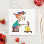 Kochen am Campo Serviette (Beispiel)