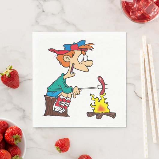 Kochen am Campo Serviette (Beispiel)