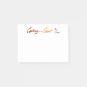 Kochen auf den Post-Itanmerkungen der Küsten-| Post-it Klebezettel (Vorderseite)