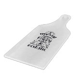 Kochen Backen-Küchen-des unordentlichen lustigen Schneidebrett (Ecke)