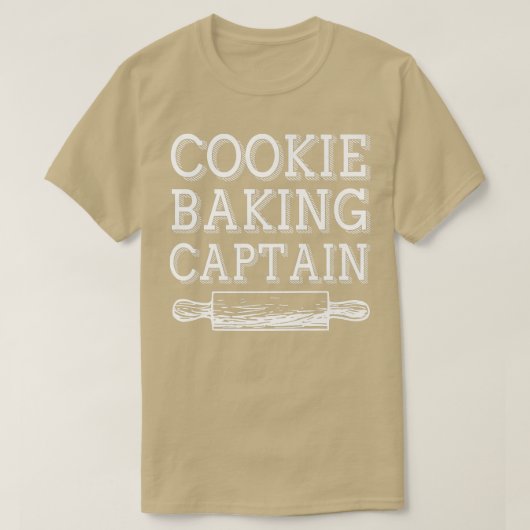 Kochen Backkapitän kochen Funny T-Shirt (Design vorne)