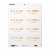 Kochen billiger als Therapie (Vorne)