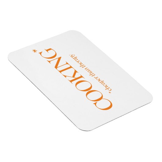 Kochen billiger als Therapie Magnet (Rechte Seite)