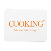 Kochen billiger als Therapie Magnet (Horizontal)